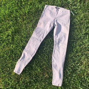 Joes lilac leggings zip bottom